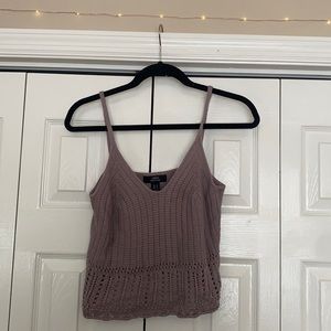 knit tank top